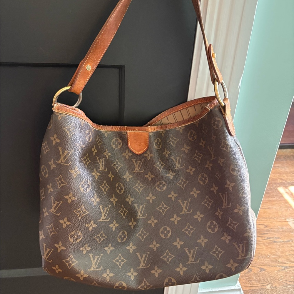 Louis Vuitton Brown Monogram Shoulder Bag | Delightful PM